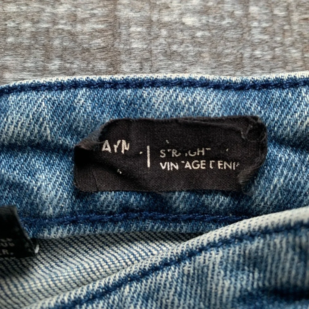Buffalo David Bitton Straight Cuffed Vintage Jeans - Picture 11 of 13